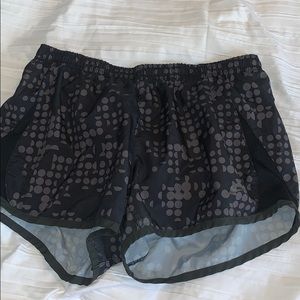 Black and Grey Nike Running Shorts